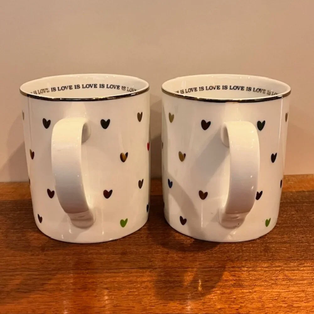 Set of 2 Williams Sonoma Pottery Barn West Elm Human Rights 